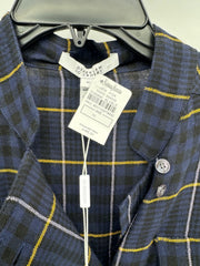 Derek Lam Blue Plaid Dress NWT
