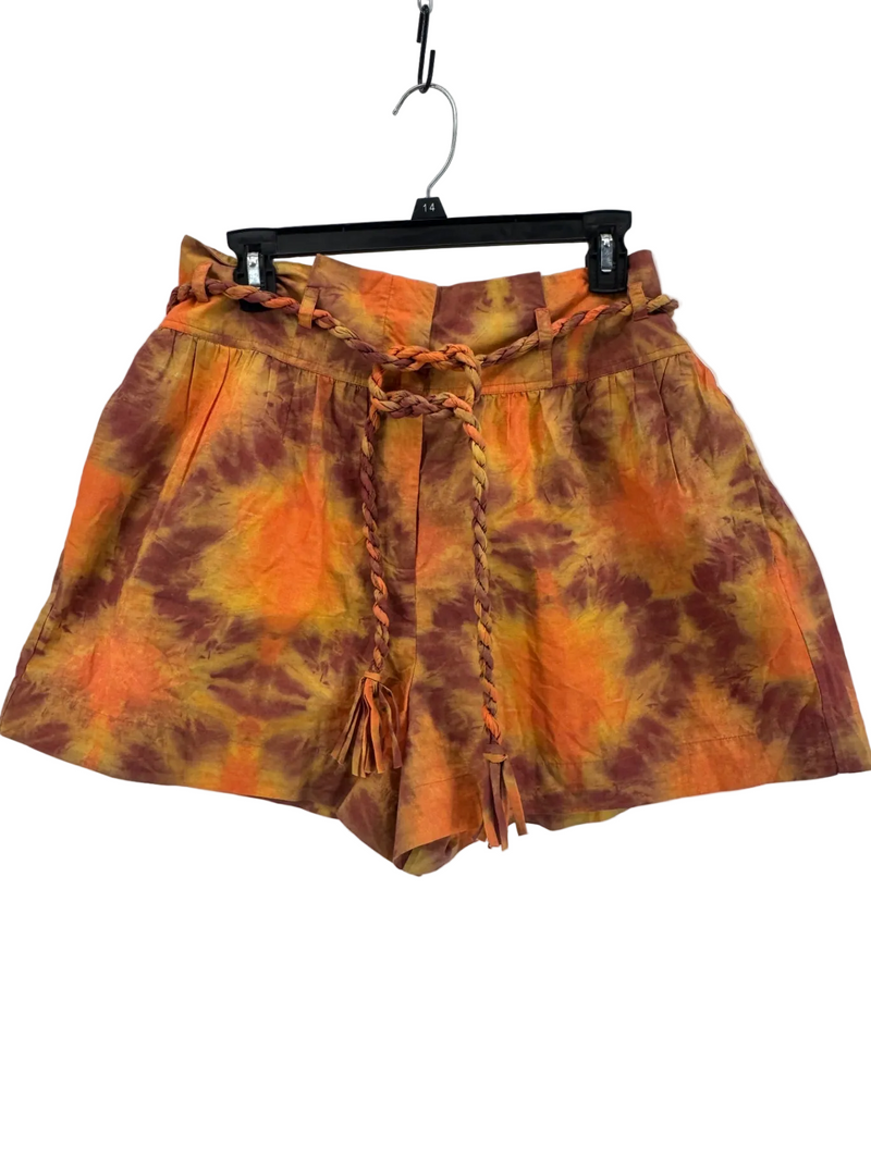 ULLA JOHNSON TIE DYE SHORTS SZ 12 MULTICOLOR Size 12