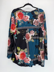 Johnny Was Floral Square LS - 2X