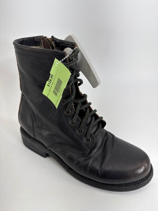 Freebird - Manchester Brown Lace Up Combat Boot