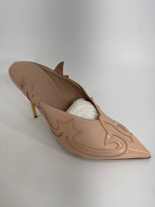 Balmain - Nude Mule
