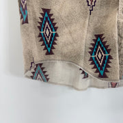 Wrangler Aztec Print Button Up