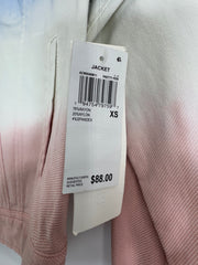 Adyson Parker Blue/Pink Ombré Button Up Jacket