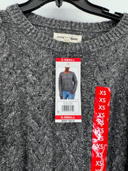 Lucky Brand Grey Cable Knit Sweater