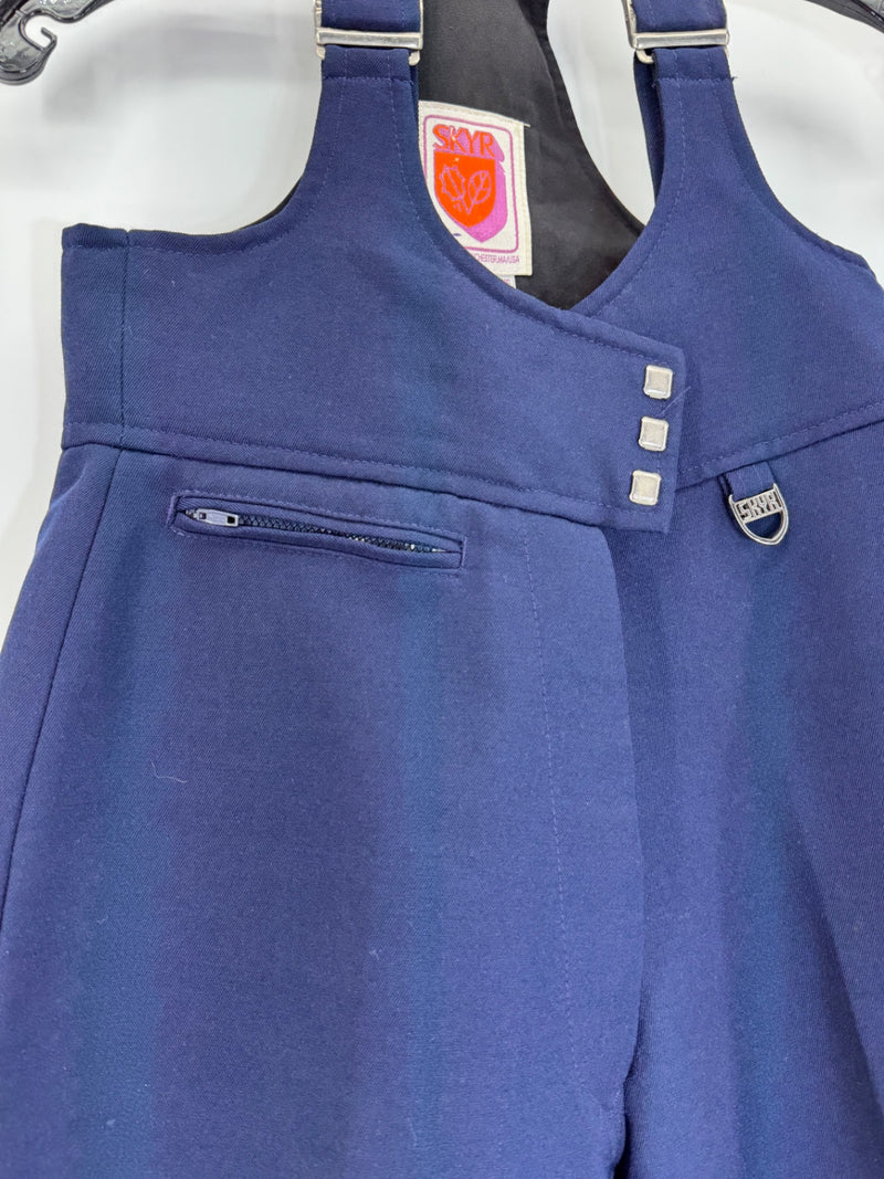 Vintage Skyr Navy Snow/Ski Bib
