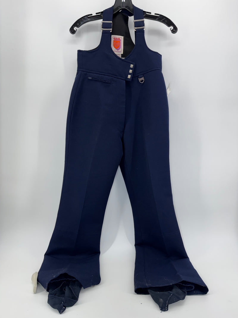 Vintage Skyr Navy Snow/Ski Bib