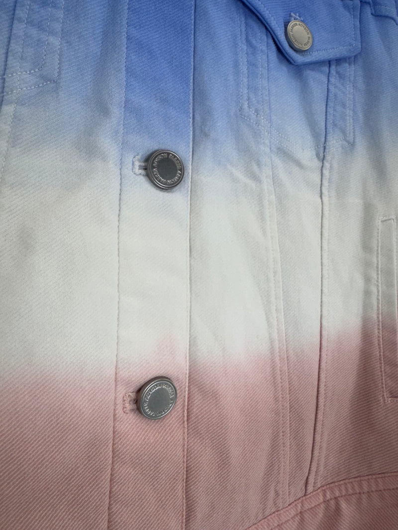 Adyson Parker Blue/Pink Ombré Button Up Jacket