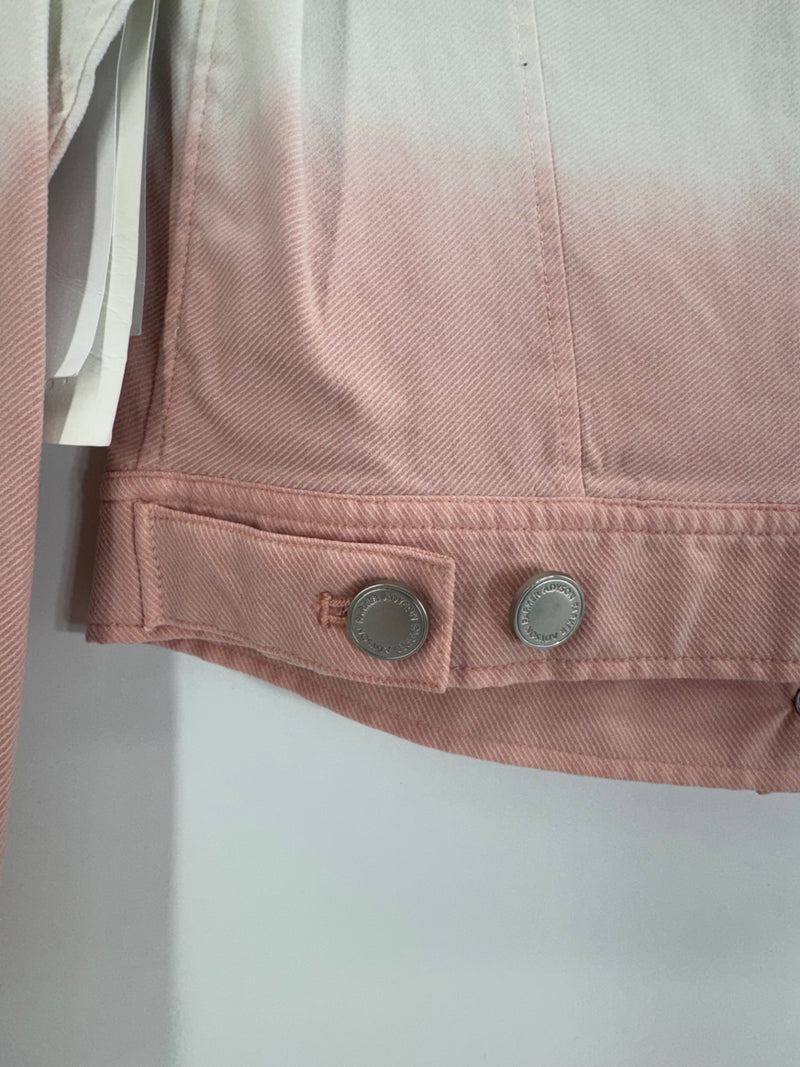 Adyson Parker Blue/Pink Ombré Button Up Jacket