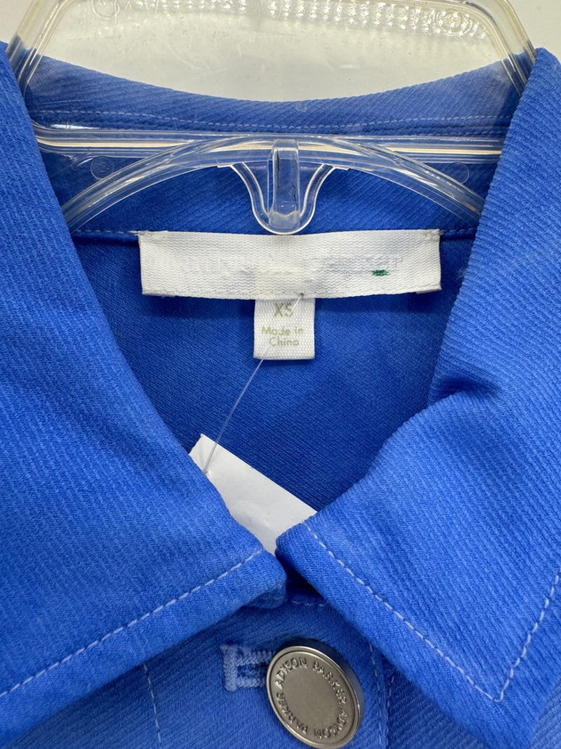 Adyson Parker Blue/Pink Ombré Button Up Jacket