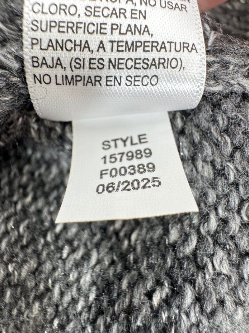 Lucky Brand Grey Cable Knit Sweater