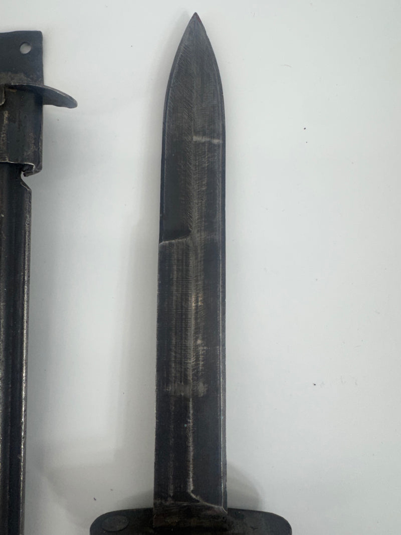 Vintage Turkish M5 Bayonet Knife M1 Garand + Steel Scabbard