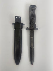 Vintage Turkish M5 Bayonet Knife M1 Garand + Steel Scabbard