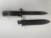 Vintage Turkish M5 Bayonet Knife M1 Garand + Steel Scabbard