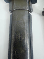 Vintage Turkish M5 Bayonet Knife M1 Garand + Steel Scabbard