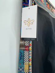 Johnny Was Beatrice Bee Active High Waist Legging Sz Large L NEW