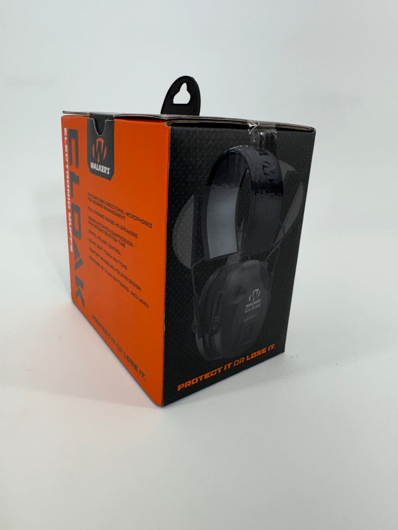 Walker's Cloak Dual Mic Electronic Muffs - Noise Reduction
