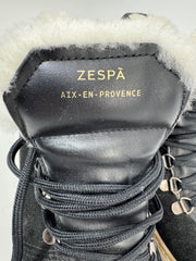 Zespà Aix-en-Provence Suede/Leather High-Top Shearling Lining