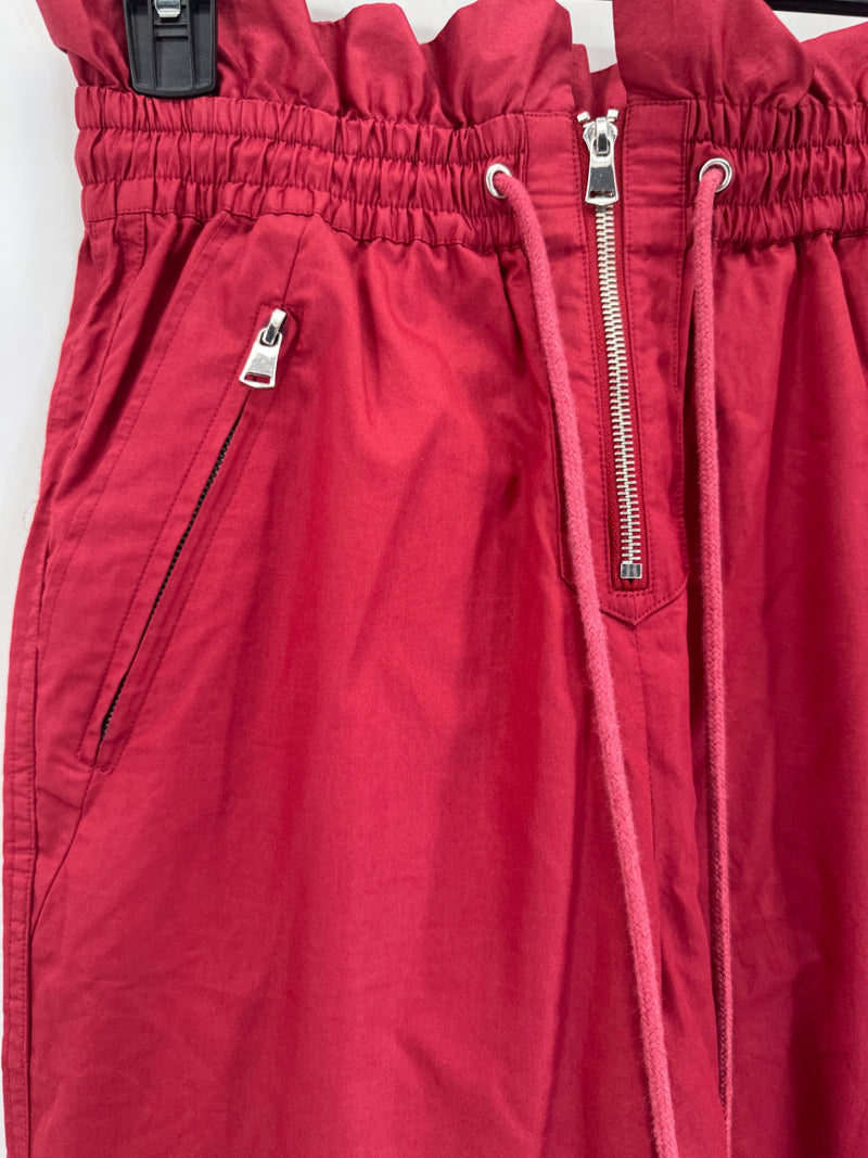 Roberto Rodriguez Track Pants w/ Ruffle-Edged Waistband Size XS