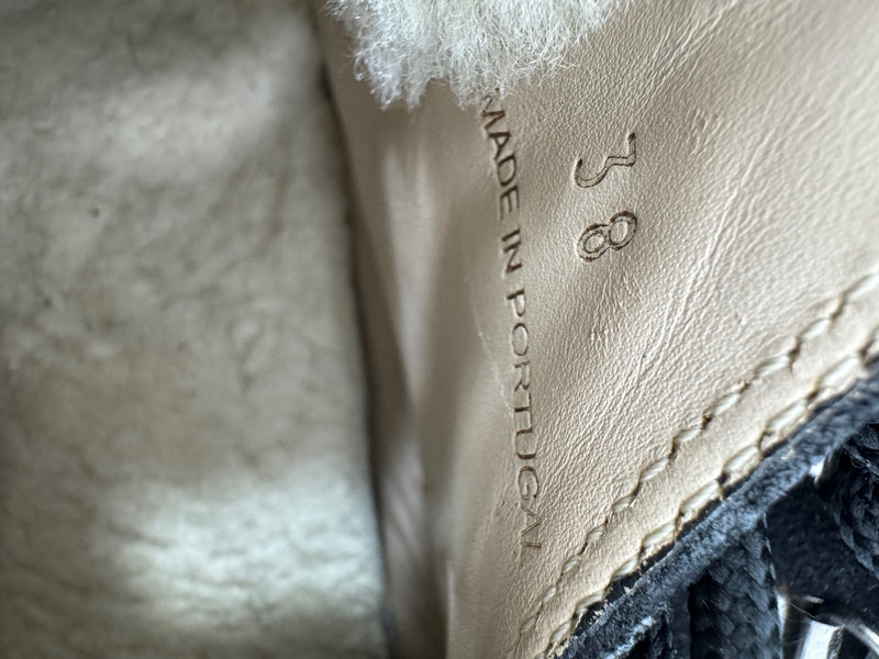 Zespà Aix-en-Provence Suede/Leather High-Top Shearling Lining