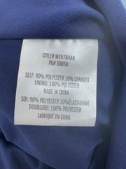 Eva Franco Alfonso Dress For Anthropologie, Blue Floral Mesh NEW Small