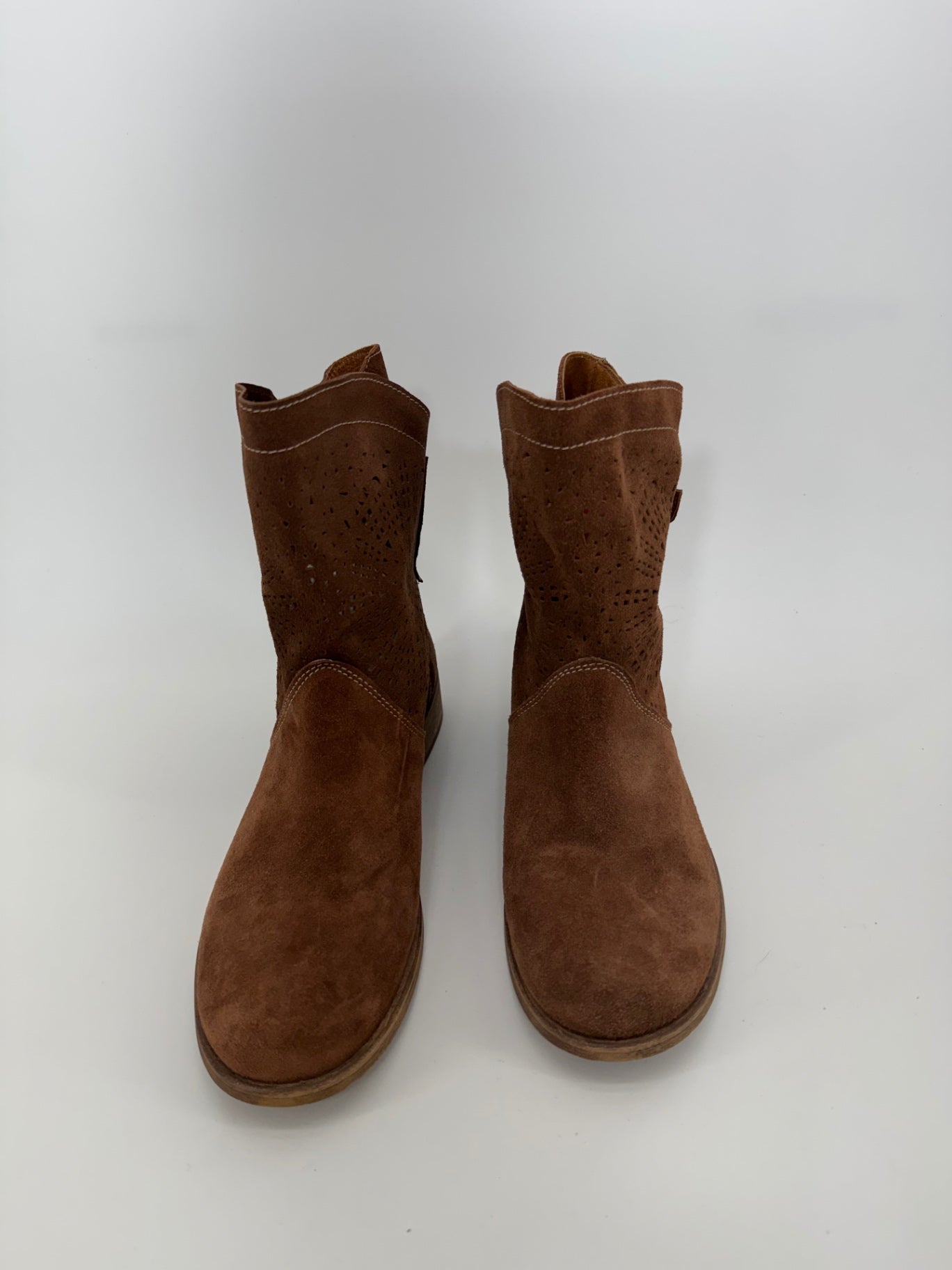 Sundance Ankle Boots w/ Buckle Western Boots