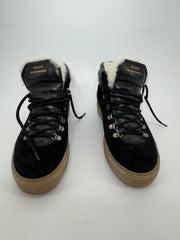 Zespà Aix-en-Provence Suede/Leather High-Top Shearling Lining