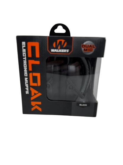 Walker's Cloak Dual Mic Electronic Muffs - Noise Reduction