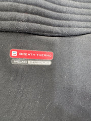 Mizuno Womens Zip Up Jacket w/ Pockets Black Small