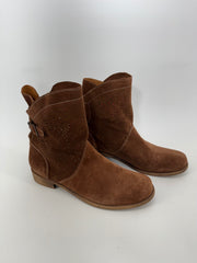 Sundance Ankle Boots w/ Buckle Western Boots