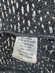 St. John Black Tweed Blazer Jacket 3/4 Sleeve Size 2