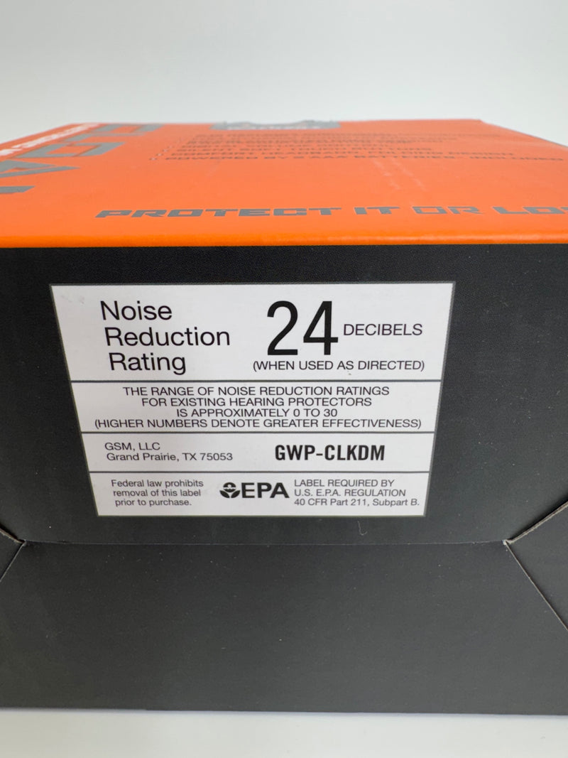 Walker's Cloak Dual Mic Electronic Muffs - Noise Reduction