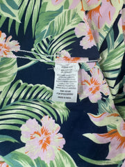 Chubbies Blue/Pink Hawaiian Button Up Shirt