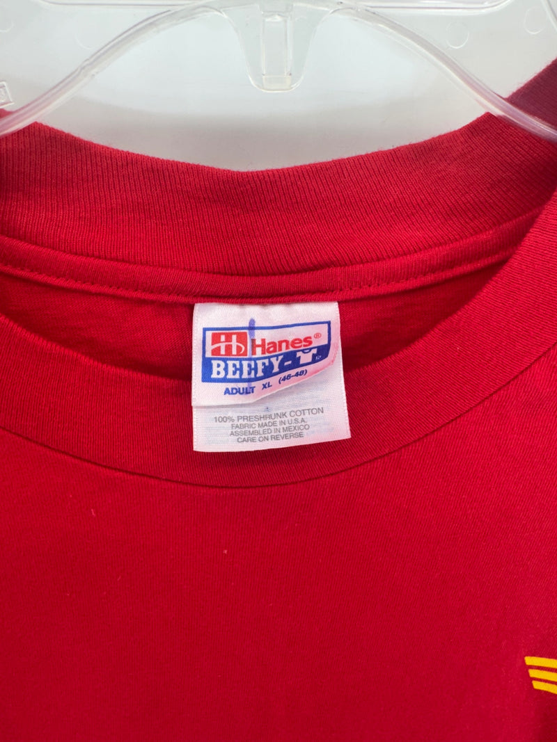 Maico Motocross Team Red/Yellow Hanes T-Shirt