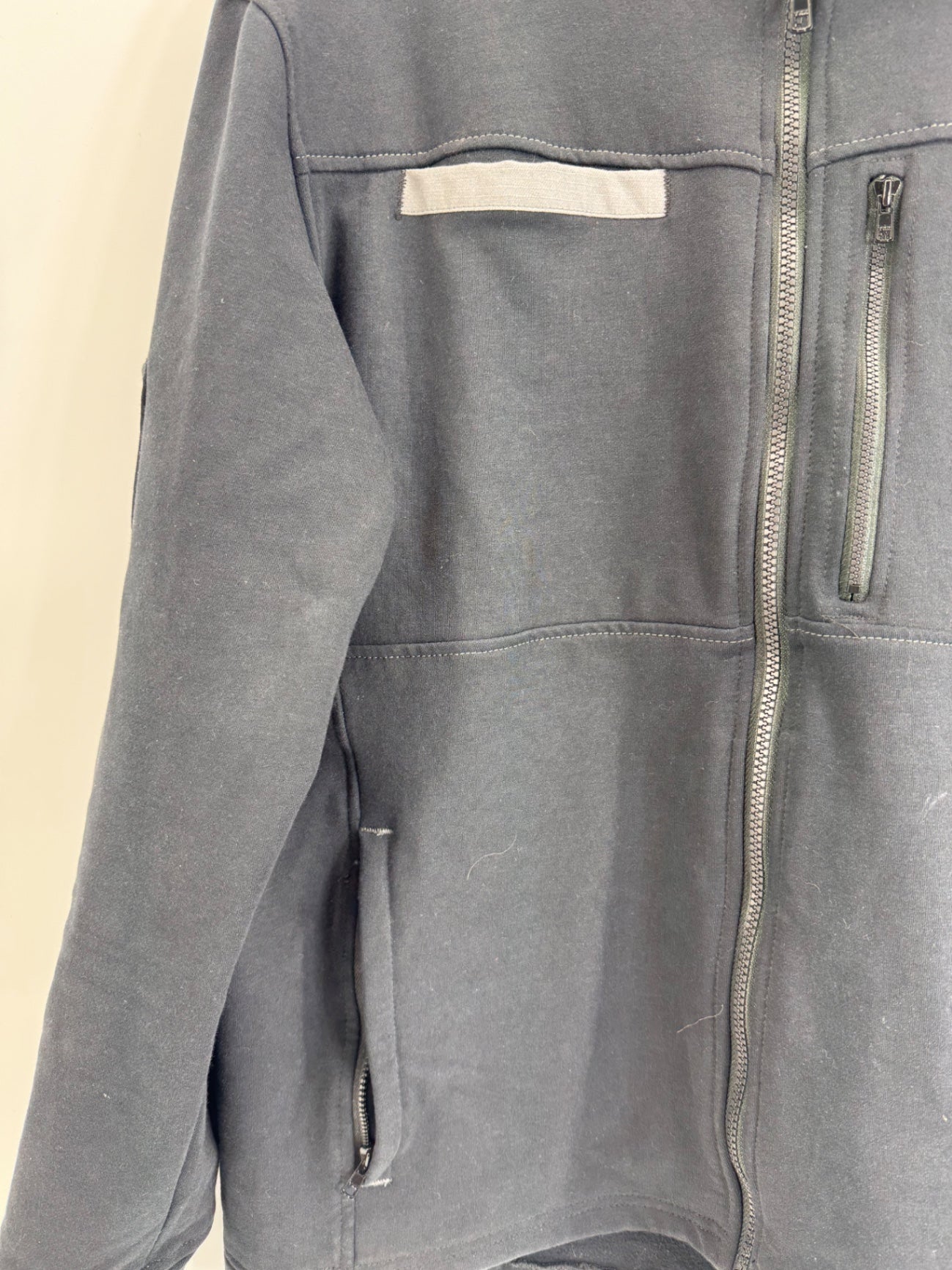 Men’s Bulwark Eaton Black Heavy Zip-Up Jacket