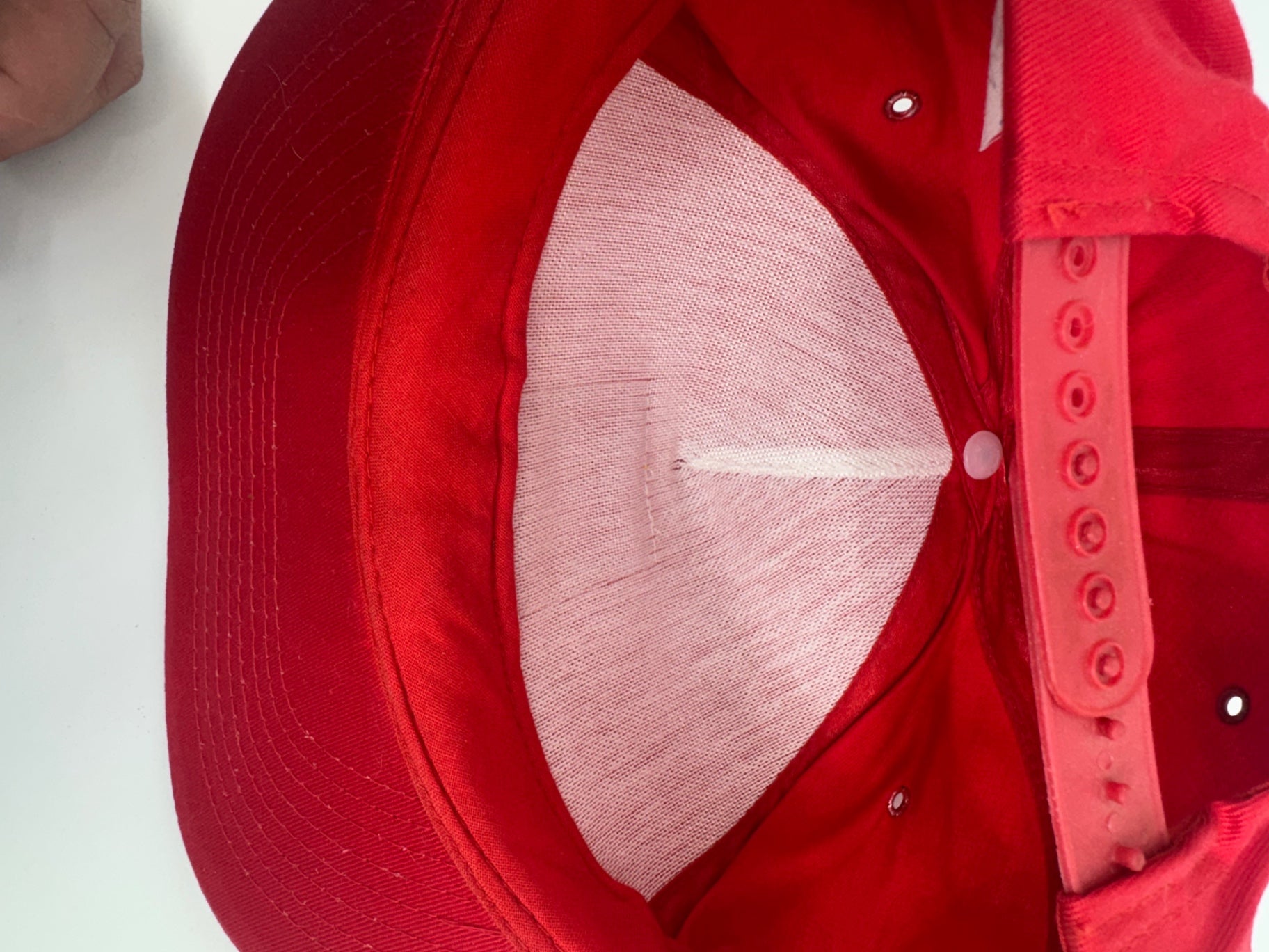 Vintage Red Golf Cap