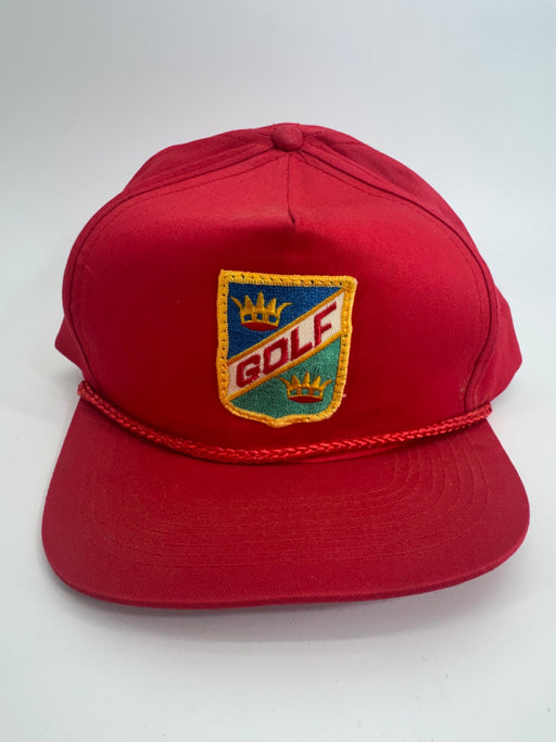 Vintage Red Golf Cap
