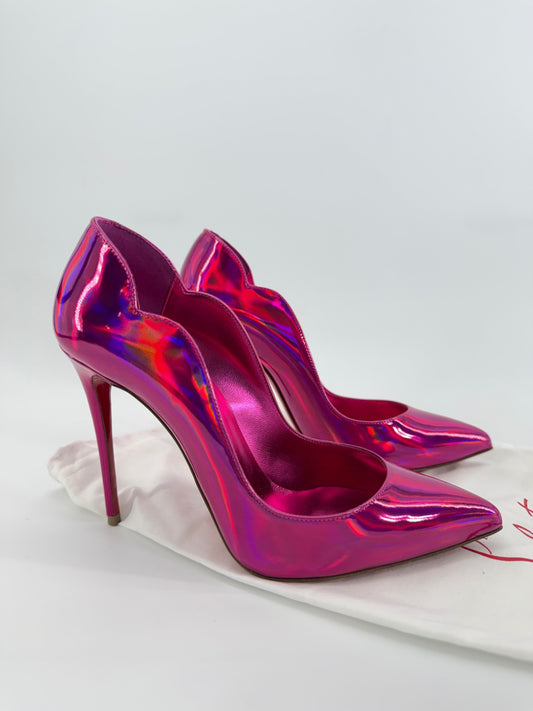 Christian Louboutin So Kate Pink Hologram Heel