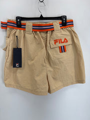 FILA Summer Safari Khaki Shorts Womens Large NEW