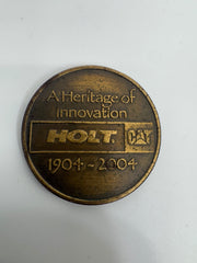 Holt CAT 100 year anniversary coin