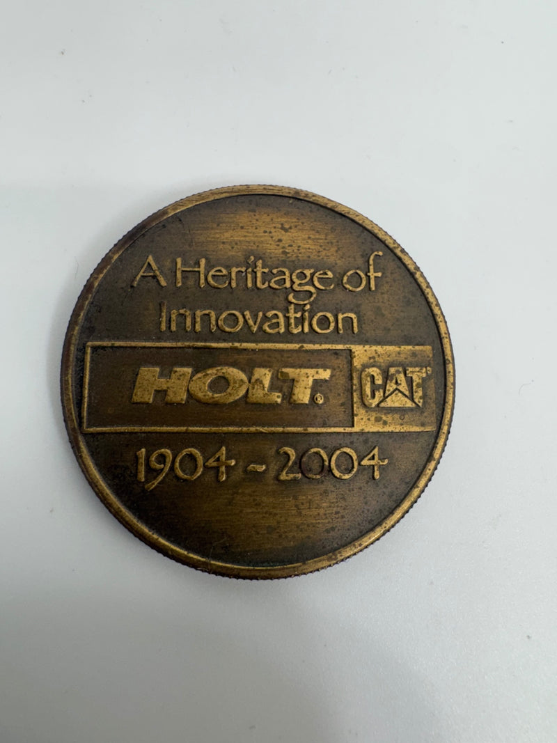 Holt CAT 100 year anniversary coin