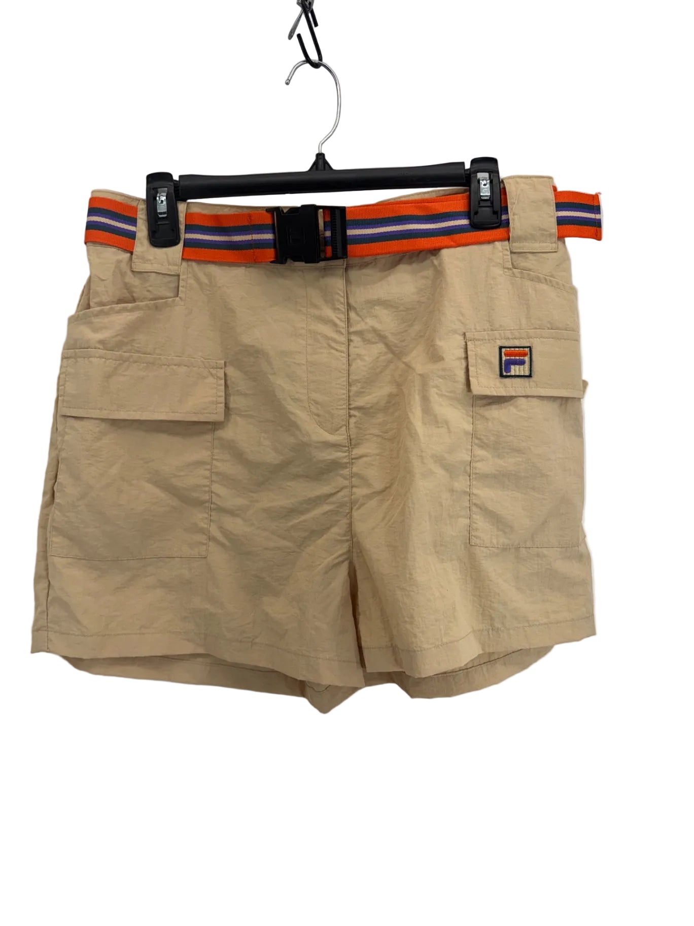 FILA Summer Safari Khaki Shorts Womens Large NEW