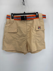 FILA Summer Safari Khaki Shorts Womens Large NEW