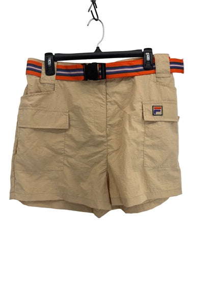 FILA Summer Safari Khaki Shorts Womens Large NEW