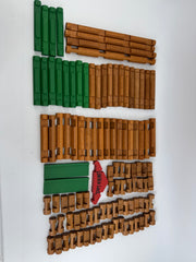 Lincoln Logs lot of 106 Pieces