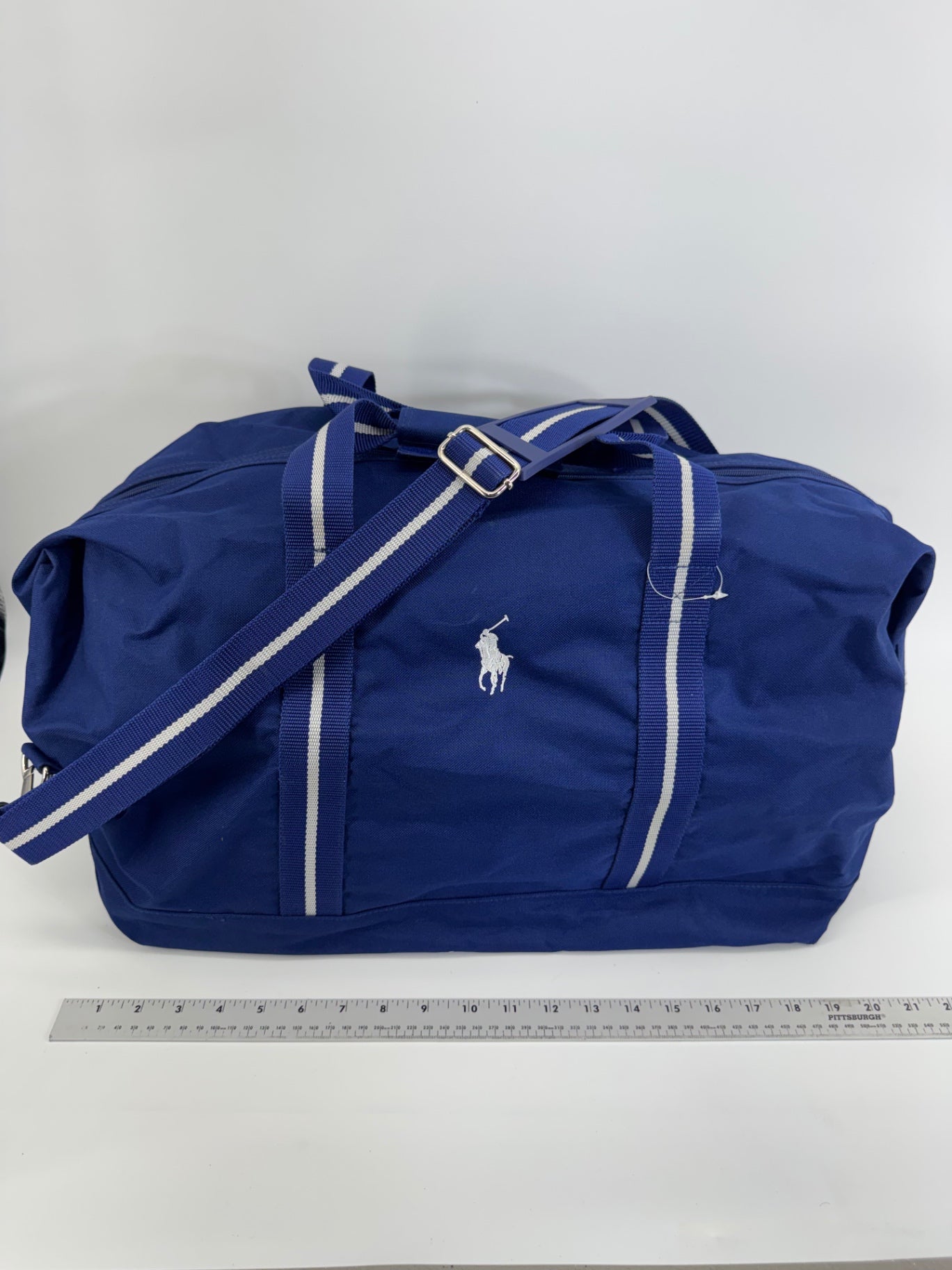 Ralph Lauren Polo Blue Gym Bag