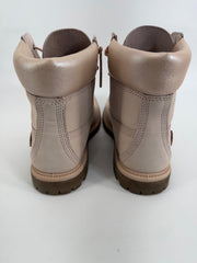 TIMBERLAND PREMIUM 6" LT.PINK WATERPROOF BOOTS Sz 8.5