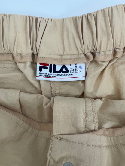 FILA Summer Safari Khaki Shorts Womens Large NEW