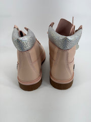 TIMBERLAND JUNIOR PREMIUM 6" LT.PINK WATERPROOF BOOTS, A2FK4 Sz 7