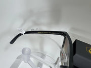 American Bonfire Ignite 18006 Sunglasses Black Gray Ombre Oversized Shield