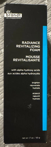 Dr Brandt Radiance Revitalizing Foam Cleanser Face Wash New Sealed